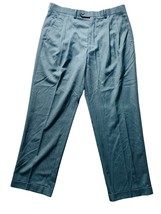 Ralph Ralph Lauren Total Comfort Dress Pants Gray Pleated Cuff Men Size ... - $19.00
