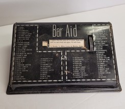 1950’s Bar Aid Metal Drink Instruction Wheel Bartender Helper Vintage Deco MSM - £39.13 GBP