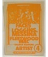 ROD STEWART &amp; FACES / FLEETWOOD MAC  VINTAGE ORIGINAL 1970&#39;s BACKSTAGE P... - $27.40 CAD