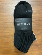 Ellen Tracy Ladies 6 Pair Low Cut Socks Sock Size 9-11 - $15.00