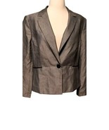 Nine West Women&#39;s Gray Blazer Jacket Women&#39;s Size 14 - €17,01 EUR