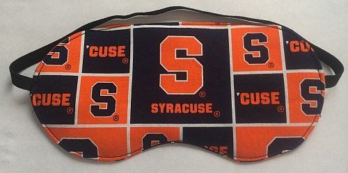 New  SYRACUSE University SLEEP MASK Eye Sleepwear Bedroom College Clothes - $13.99