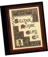 CATALOGUE: 1886 Belcher Mosaic (Stained) Glass from Mfr. Belcher Mosaic ... - £64.28 GBP