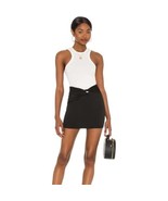 MSRP $60 Free People Women&#39;s Black Night Dreamer Twist Mini Skirt ONLY S... - $36.05 CAD