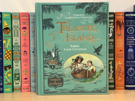 Treasure Island by Robert Louis Stevenson - illustrated clothbound - New sealed - £62.90 GBP
