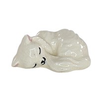 Hagen Renaker Sleeping Cat White Persian Miniature Figurine - £43.95 GBP