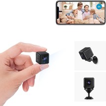 Spy Camera 4K HD Mini WiFi Hidden Spy Camera to View on Mobile, Indoor/Outdoor M - £215.02 GBP