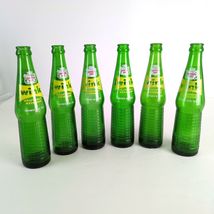 Set 6 Vtg Canada Dry Wink Grapefruit Beverage ACL 10oz Green Glass Soda ... - €42,07 EUR