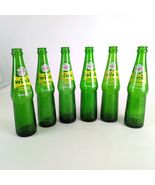 Set 6 Vtg Canada Dry Wink Grapefruit Beverage ACL 10oz Green Glass Soda ... - €42,07 EUR