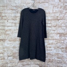 J McLaughlin Women’s Metallic Knit A-line Dress Size Small Black Bronze - $21.78
