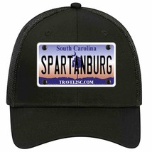 Spartanburg South Carolina State Novelty Black Mesh License Plate Hat - £23.17 GBP