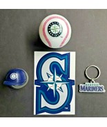 Seattle Mariners Baseball Vending Charms Lot of 4 Ball, Helmet, Key Chai... - £13.36 GBP
