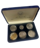 100 Years Of American Silver Dollars Morgan Peace Silver Eagle  Eisenhow... - $373.54 CAD