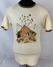 Vintage Parmys Woolished Berrima T Shirt Ringer Tee Concert Australia 70... - £23.83 GBP