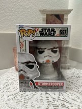 Funko Pop! Disney Star Wars: Holiday - Stormtrooper Snowman #557 NEW - £10.99 GBP
