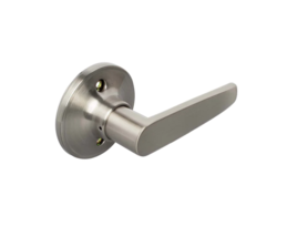 Sets of 2 Brushed Nickel Steel Hall and Closet Door Lever by Dogwood - $29.50