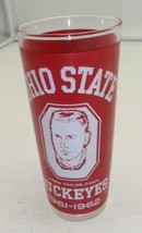 Ohio State Fred Taylor Coach Buckeyes 1961-62 Glass Tumbler - £4.00 GBP