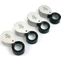 10X Jewelers Economy Loupe 18MM Magnifying Glass New - £16.80 GBP