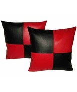 Leather Pillow Cover Throw Cushion Home Covers Decor 18 Decorative All C... - $40.00+