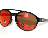 Oakley FORAGER Sunglasses OO9421-1358 Polished Black Frame W/ PRIZM Ruby... - £77.84 GBP