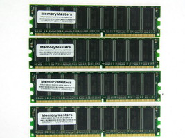 4GB [4x1GB] ECC RAM Memory Module to Upgrade the Apple Xserve G5 Dual Processor - £60.77 GBP