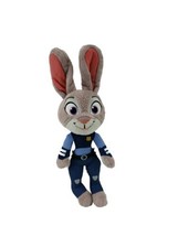 Tomy Zootopia Disney JUDY HOPPS 13 Inch Plush Police Rabbit Stuffed Toy - £14.20 GBP