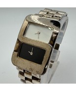 Skagen Quartz Watch 80USC Unisex Dual Movements Rectangle ~ For Parts Re... - $42.10 CAD
