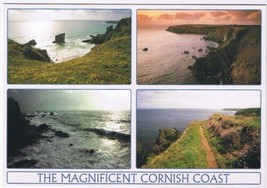 Postcard Cornwall Magnificent Cornish Coast Where Land Meets Sea  4.5 x 6.5 - £2.83 GBP