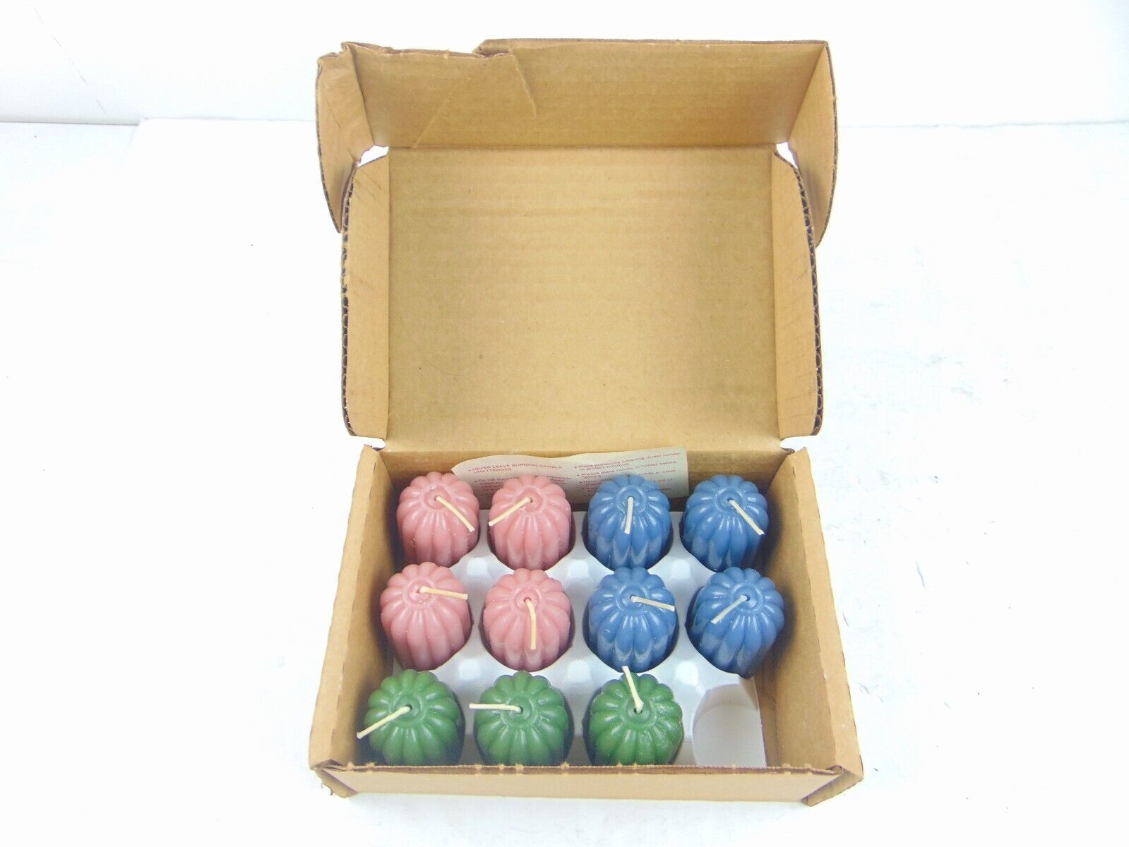 Vintage Home Interiors Votive Candles Box Of 11 - $24.75