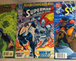 SUPERMAN: MAN OF STEEL lot of (3) different issues (1993-1997) DC Comics... - $14.84