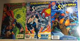 Superman: Man Of Steel Lot Of (3) Different Issues (1993-1997) Dc Comics Fine+ - £11.86 GBP