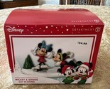 Dept 56 Mickey Merry Disney Village Mickey &amp; Minnie Go Skating Accessory... - £14.04 GBP