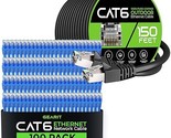 GearIT 100Pack 1.5ft Cat6 Ethernet Cable &amp; 150ft Cat6 Cable - $361.99