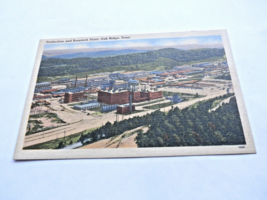 Postcard Production &amp; Research Plant, Oak Ridge, TN. Birthplace of Atomi... - £7.81 GBP