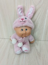 Cabbage Patch Kids 25th Anniversary Snugglies Baby Doll in Bunny Rabbit costume - $9.89