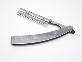 Vintage Admiration Straight Razor Blade Beard Haircut Cutters Very Good ... - $14.84