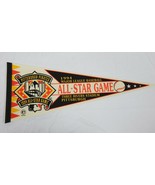 VINTAGE 1994 MLB All Star Game Pennant Pittsburgh Pirates Three Rivers S... - £23.35 GBP