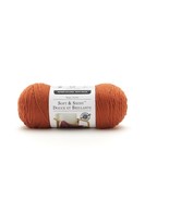 Loops &amp; Threads, Soft &amp; Shiny Solid Yarn, SH70 Pumpkin Orange, 6 Oz. Skein - £7.14 GBP