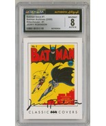 CGC JSA SS 8 SIGNED Jerry Robinson Batman #1 Archives Art Card  w/ Robin - $3,769.63 MXN