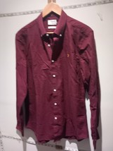 ARIAT Shirt Size S/P Classic Button Up Long Sleeve Red Express Shipping - £17.95 GBP