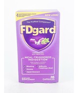 FDgard Functional Dyspepsia Dietary Management 36 Capsules BB 11/2024 - $27.04