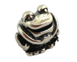 Authentic Trollbeads Sterling Silver Frog Bead Charm 11307, New - $28.49