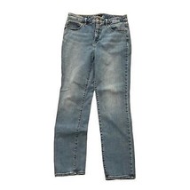 Talbots Straight Leg Denim Blue Jeans Women Size 10 Casual - £14.14 GBP