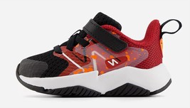 New Balance Toddler Boys Rave Run V2 Bungee Lace Sneaker Black And Red - $45.00