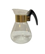 Corning Ware Glass Coffee Carafe Small Heat Proof 2 Cups - NO LID Vintage - £7.30 GBP