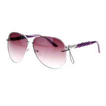 Women&#39;s Pilot Sunglasses Classic Fashion With Twist Design Temple UV400 - €9,68 EUR