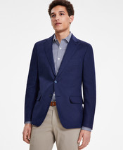 Tommy Hilfiger Modern Fit Linen Men&#39;s Suit Separates Jacket Navy Solid -... - $57.00