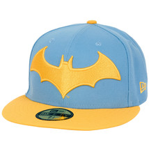 Batman Hush Blue and Yellow Colorway New Era 59Fifty Fitted Hat Multi-Color - £41.55 GBP