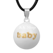 Maternity Jewelry Mix Styles White Chime Bola Pendant Angel Caller Necklace Jewe - £17.76 GBP