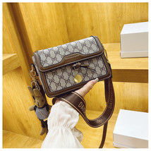 Korean Style Small Shoulder Bag Autumn And Winter Trendy Small Square Bag Textur - £41.33 GBP